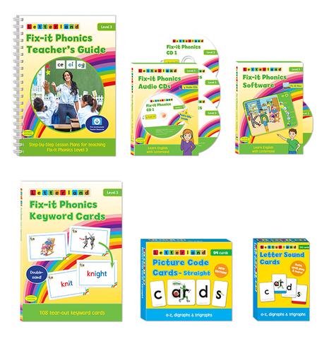 Fix-it Phonics - Level 3 - Teacher's Pack (2nd Edition)