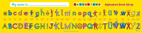 Alphabet Desk Strip (pack of 10)