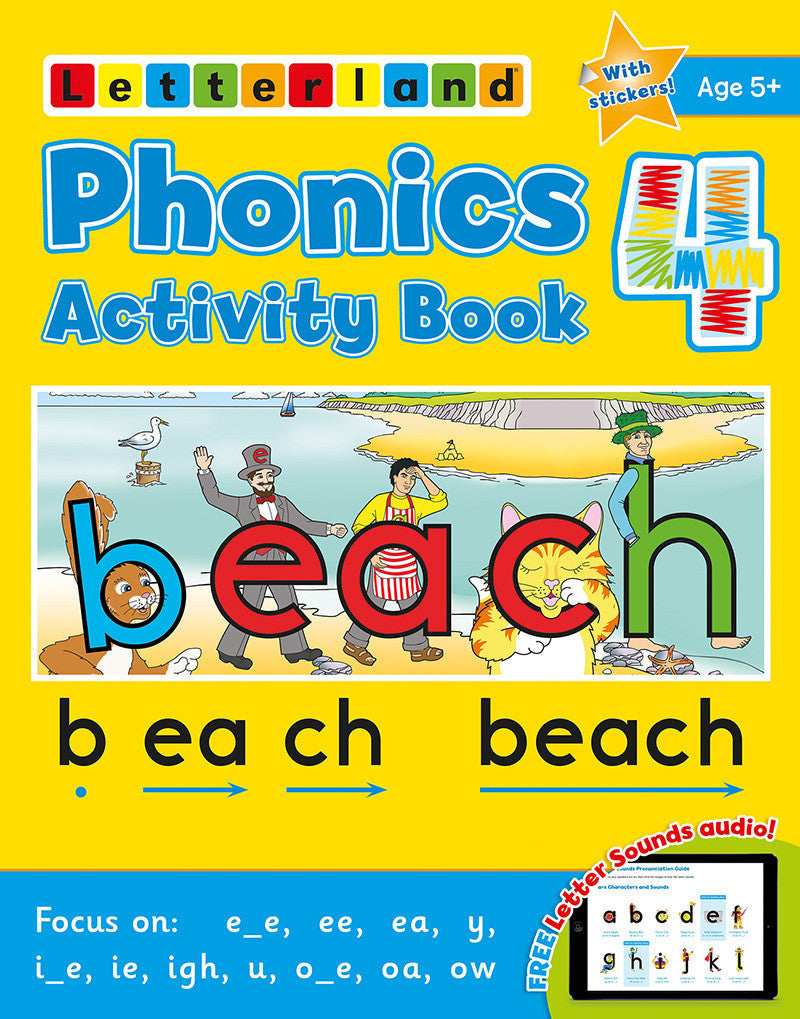 Phonics Activity Book 4 – Letterland Singapore