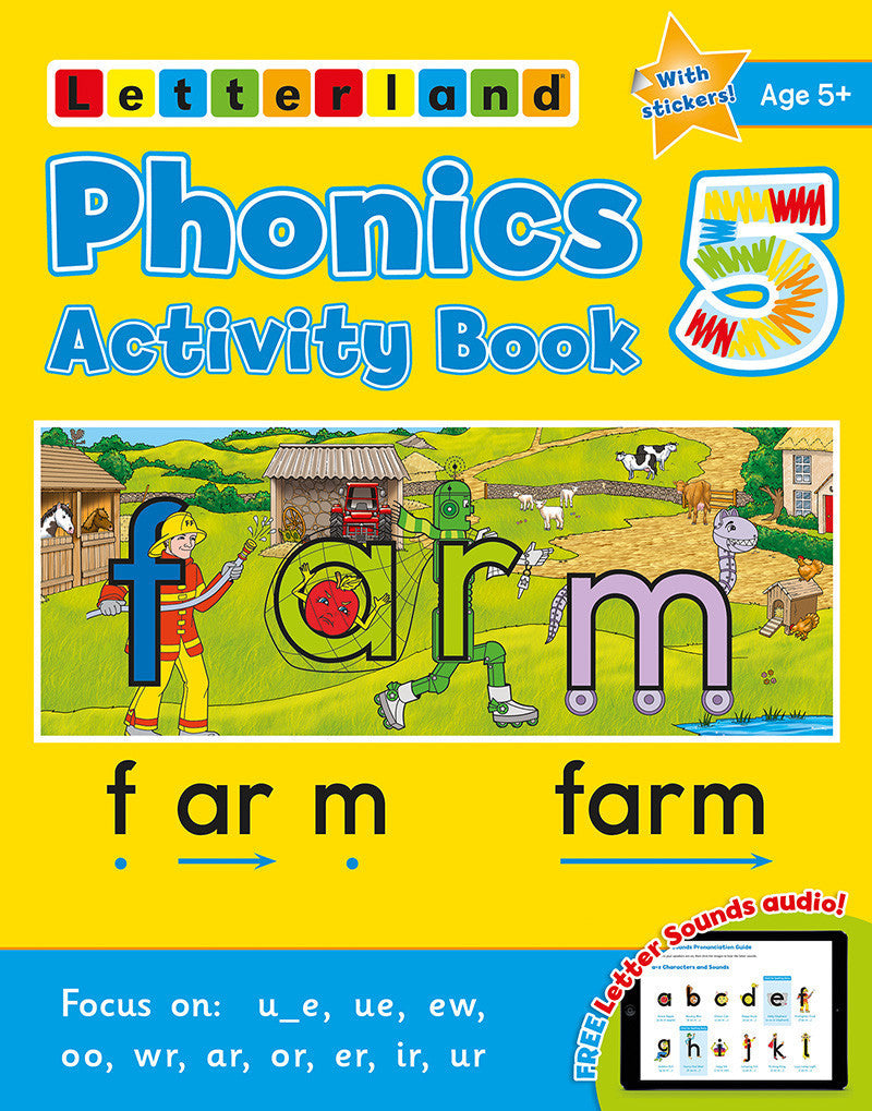 Phonics Activity Book 5 – Letterland Singapore