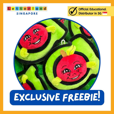 [FREEBIE] Letterland Apple Plushie (Limited Edition!)
