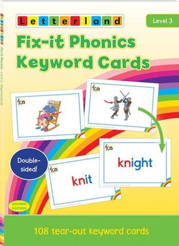 Fix-it Phonics - Level 3 - Keyword Cards (2nd Edition)